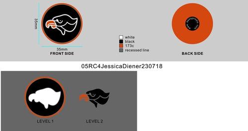 Custom shoe chawrms-05RC4JessicaDiener