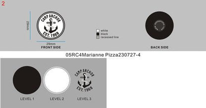 Custom shoe charms-05RC4Marianne Pizza