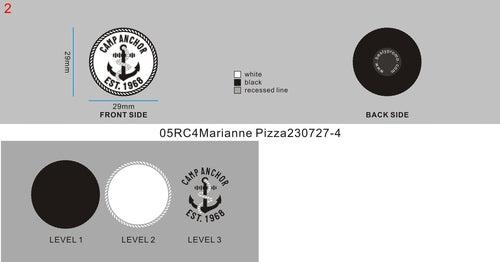 Custom shoe charms-05RC4Marianne Pizza