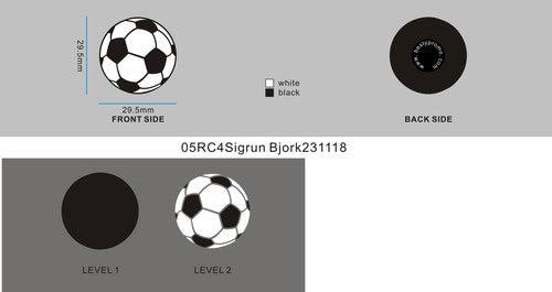 Custom shoe  charms- 05RC4Sigrun Bjork Sigurdardottir