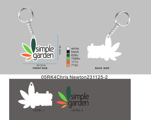 Custom rubber keychains-05RK4Chris Newton231125