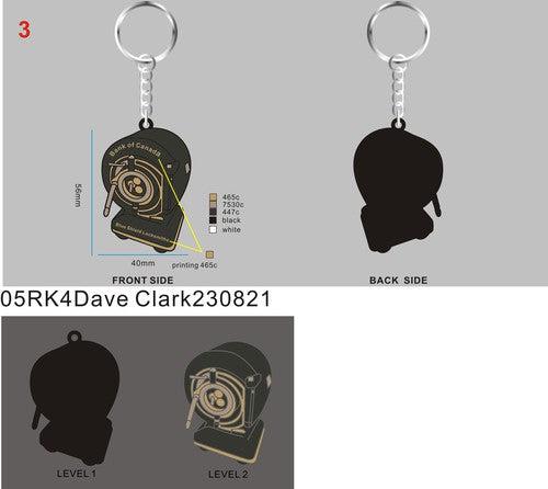 Custom rubber keychains-05RK4Dave Clark231220