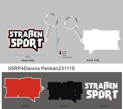 Custom rubber keychains and patch-05RP4Dennis Pelikan