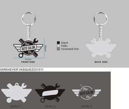 Custom keychains and air fresheners-05AF4EVER VASQUEZ