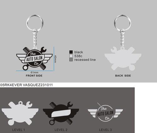 Custom keychains and air fresheners-05AF4EVER VASQUEZ