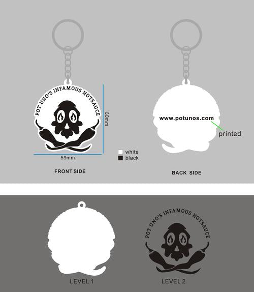 CUSTOM KEYCHAINS-05-Jean Paul Peronace-REORDER