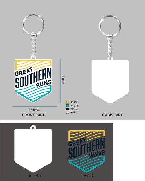 Custom rubber keychains-05RK4Matt Evans