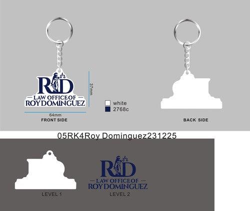 Custom rubber keychains-05RK4Roy Dominguez231225