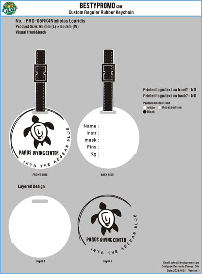 Custom Rubber Luggage Tag and Custom Dye Sublimation Lanyards-260908-05-re