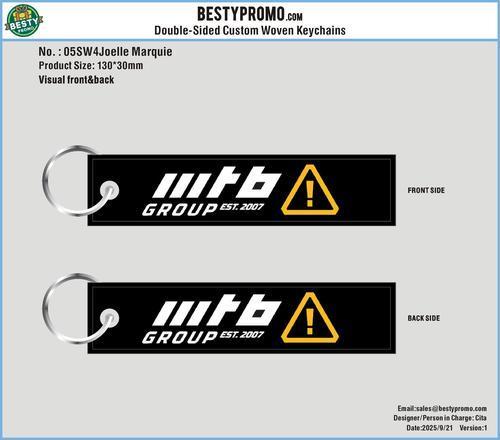 CUSTOM WOVEN KEYCHIANS/METAL BADGE-05CK4Joelle Marquie250921