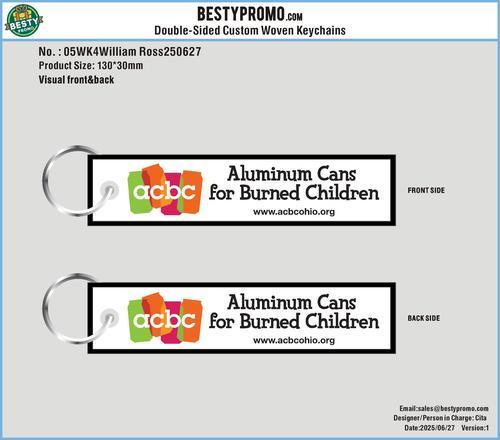 Custom Woven Keychains-05WK4William Ross250627