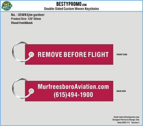 Duble-Sided Custom Woven Keychains-05WK4jim gardner250704