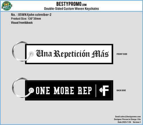 CUSTOM WOVEN KEYCHIANS-05WK4john schreiber250726