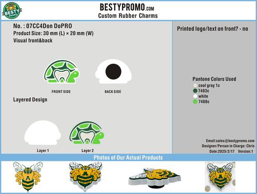 CUSTOM CLOG CHARM 07CC4Don DoPRO-Re