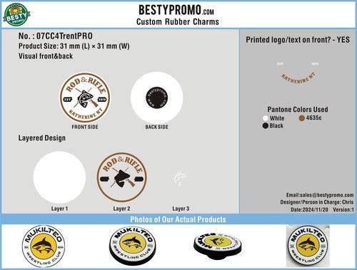 CUSTOM CLOG CHARM 07CC4Trent RE