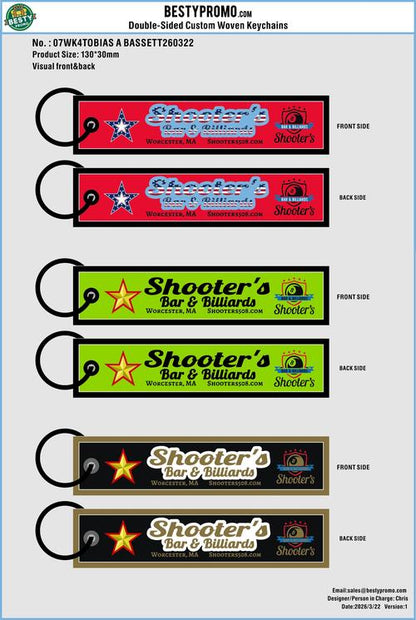 Custom Breakaway Detachable Sublimation Lanyards-Custom Double-Sided Woven Flight Key Tag-20260402-07-RE
