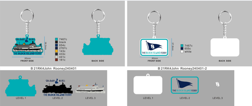 CUSTOM RUBBER KEYCHAIN-21RK4John Rooney