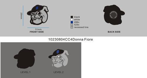 PERSONALIZED LOGO SHOE CHARMS -  10230804CC4Donna Fiore