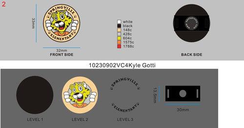 Custom versatile Shoe Charms - 10230902VC4Kyle Gotti