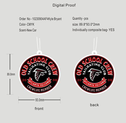 CUSTOM AIR FRESHENER - 10230904AF4Kyle Bryant