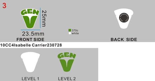 PERSONALIZED LOGO CLOG CHARMS - 10CC4IsabelleCarrier230728