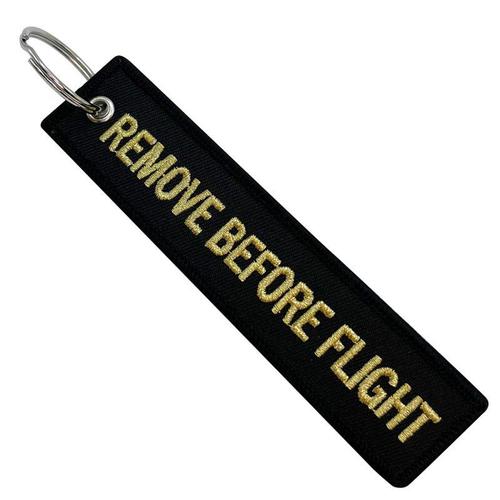 Double-Sided Custom Embroidered Keychain