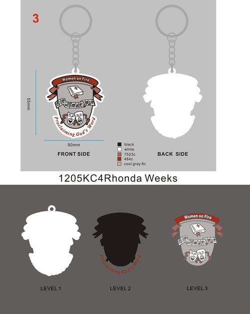 CUSTOM 3D DIE CUT RUBBER KEYCHAINS-1205KC4Rhonda Weeks10
