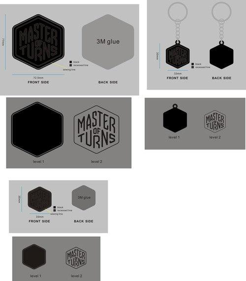 Custom rubber keychains and patch-05RK4Wilhovuori Oy