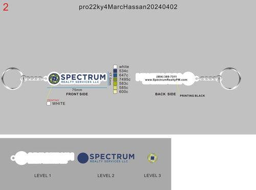 3D Rubber Keychain -pro22ky4MarcHassan