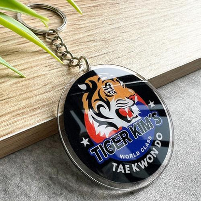 Custom Die-Cut Acrylic Keychain