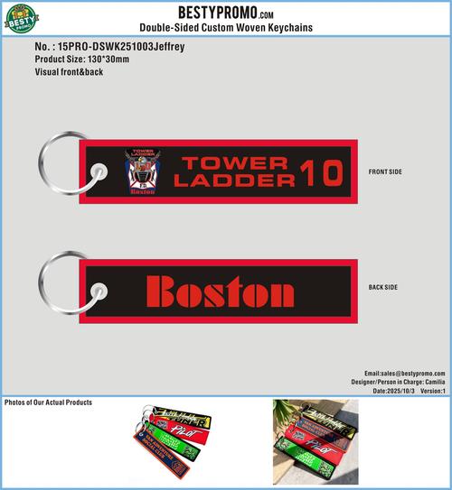DOUBLE-SIDED CUSTOM WOVEN KEYCHAINS 15PRO-DSWK251003Jeffrey