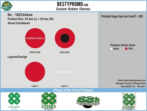 Custom Rubber Clog charm-18CC4Adam250112