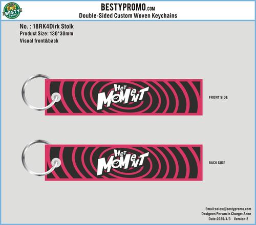 Double-Sided Custom Woven Keychains-18WK4Dirk Stolk250403