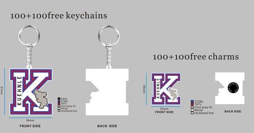 CUSTOM CLOG CHARMS&RUBBER KEYCHAINS - 04RK4Hillary Goodwin