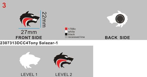 PERSONALIZED LOGO SHOE CHARMS - 10230731CC4Tony Salazar