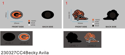 PERSONALIZED LOGO CLOG CHARMS - 230529CC4Becky Avila10