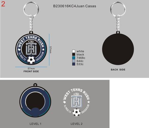 CUSTOM 3D DIE CUT RUBBER KEYCHAINS(REGULAR)-230616KC4Juan Casas10