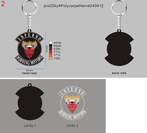 3D Rubber Keychain -pro22ky4PolycarpeHervé