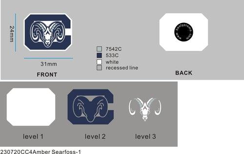 PERSONALIZED LOGO SHOE CHARMS - 230720CC4Amber Searfoss10