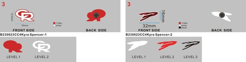 Personalized Logo Clog Charms - 230623CCKyra Spencer10