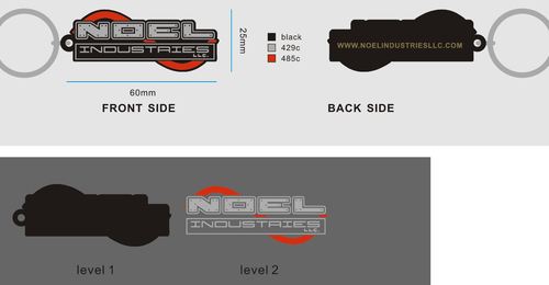 custom rubber keychain 07KY4Josh Noel-RE