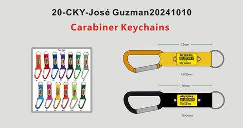 Carabiner Keychain-20CK4José Guzmán