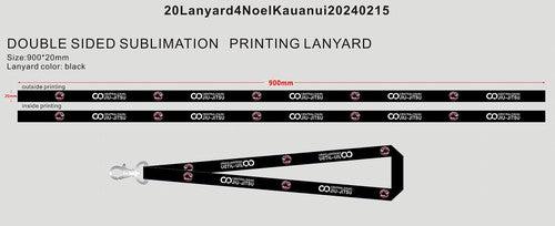 CUSTOM DYE SUBLIMATION LANYARDS-20Lanyard4Noel Kauanui