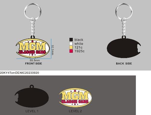CUSTOM RUBBER KEYCHAINS-20KY4Tom DENIC
