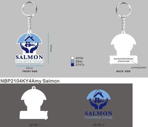 CUSTOM RUBBER KEYCHAINS-20KY4Amy Salmon-Reorder