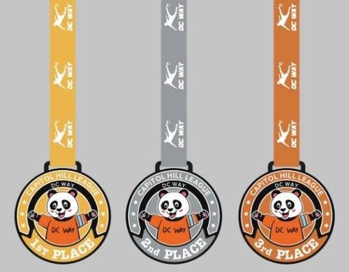 Custom Rubber Badge And PVC Medal With Lanyard 20-Anna.Izhevskaya