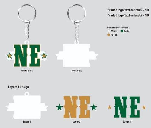 Custom Rubber keychains-20KY4Marie Murphy-RE