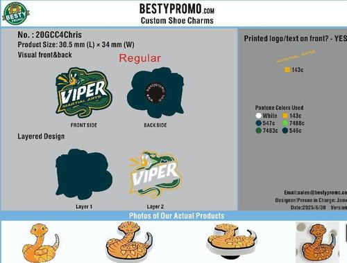 Custom Shoe charms-20CC4Chris250630
