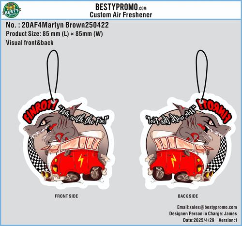 Custom air freshener-20AF4Martyn Brown