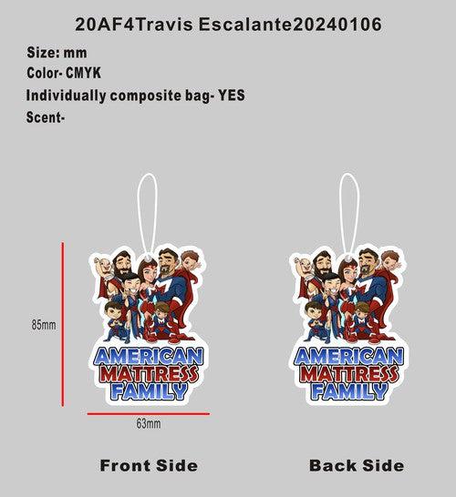 CUSTOM AIR FRESHENER-20AF4Travis Escalante
